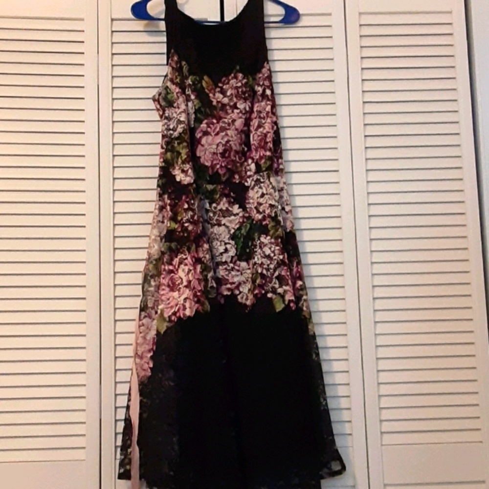 High neck dress